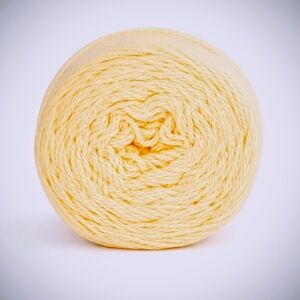 Bundle of 5 Soft Yellow Pima Cotton Yarn Ball Med#4 weight, Crochet & Knitting